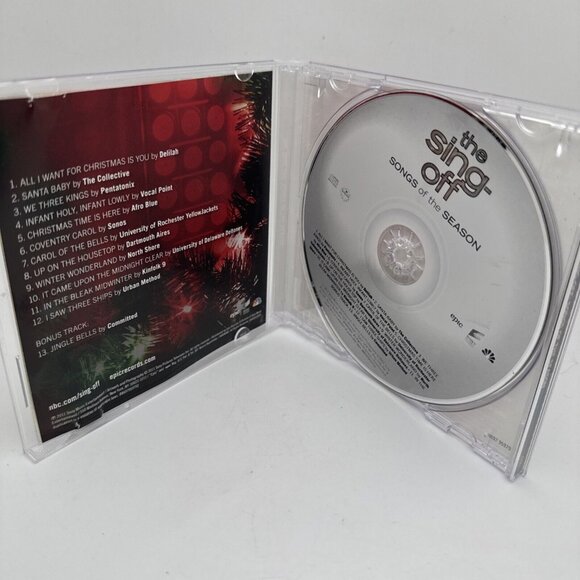 The Sing-Off: Songs of the Season by Various Artists (CD, Nov-2011, Epic) CD28 - Picture 2 of 3